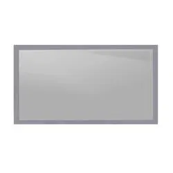 Tuscany® Lucca 58"W x 32"H Gray Framed Mirror