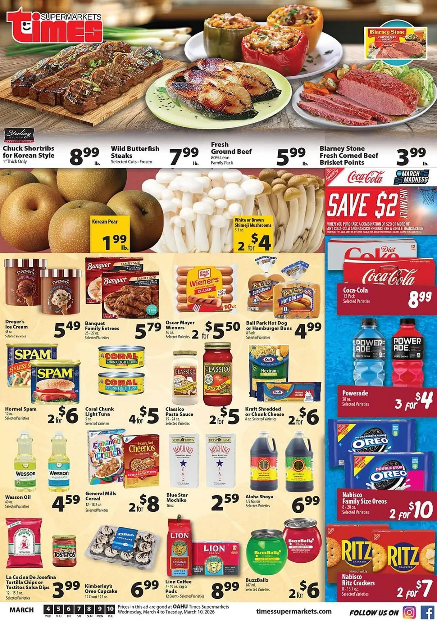 Weekly ad Times Supermarkets weekly ad from March 4 to March 10 2026 - Page 1