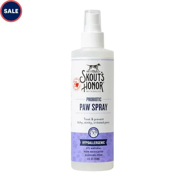 Skout's Honor Probiotic Paw Spray for Dogs, 8 fl. oz.