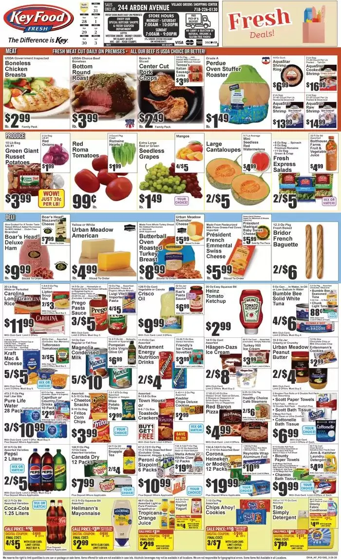 Weekly ad Save now with our deals from March 28 to April 3 2025 - Page 1