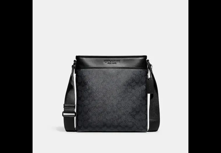 Gotham Slim Crossbody In Signature Canvas