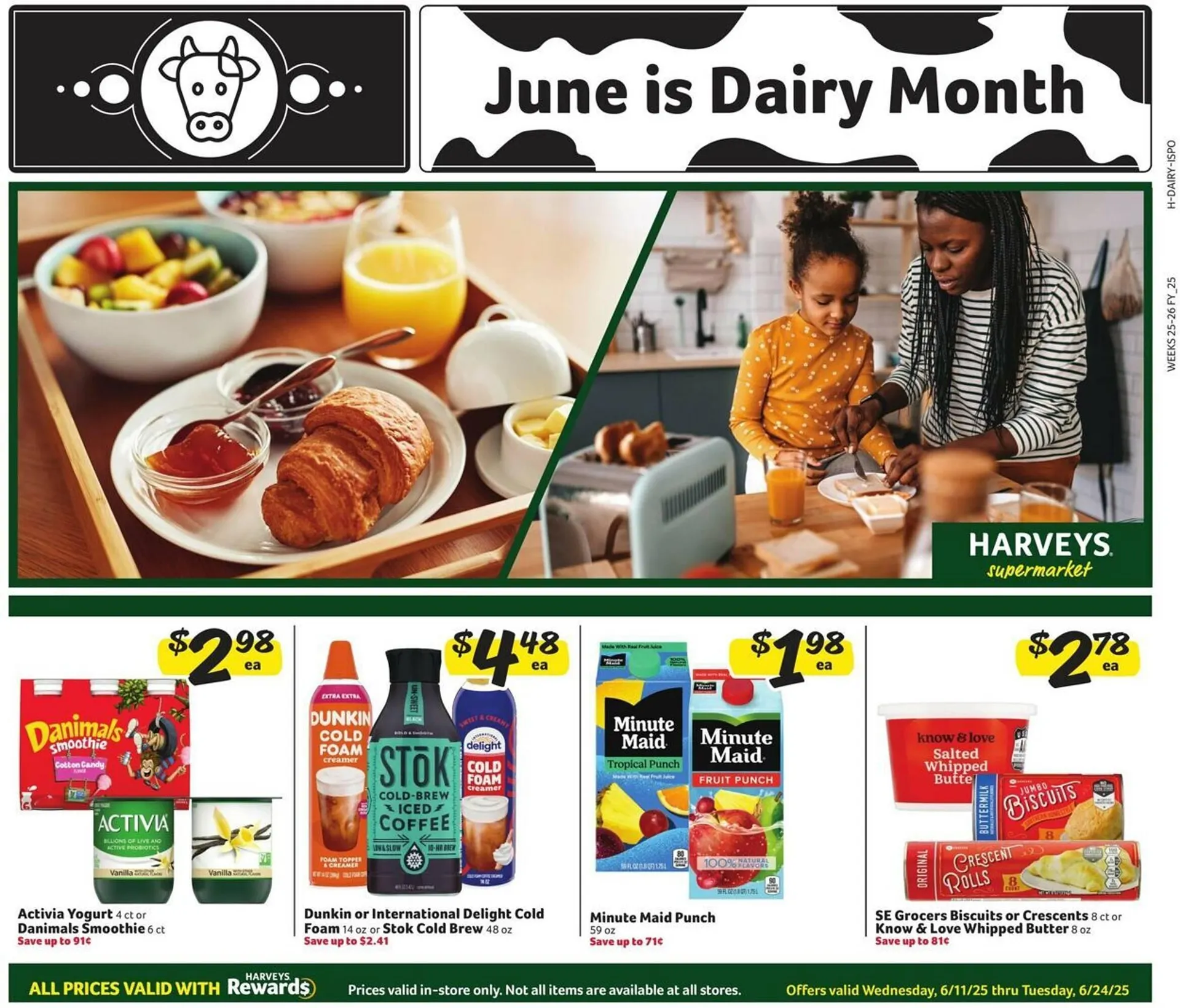 Harveys Supermarkets Weekly Ad - 1