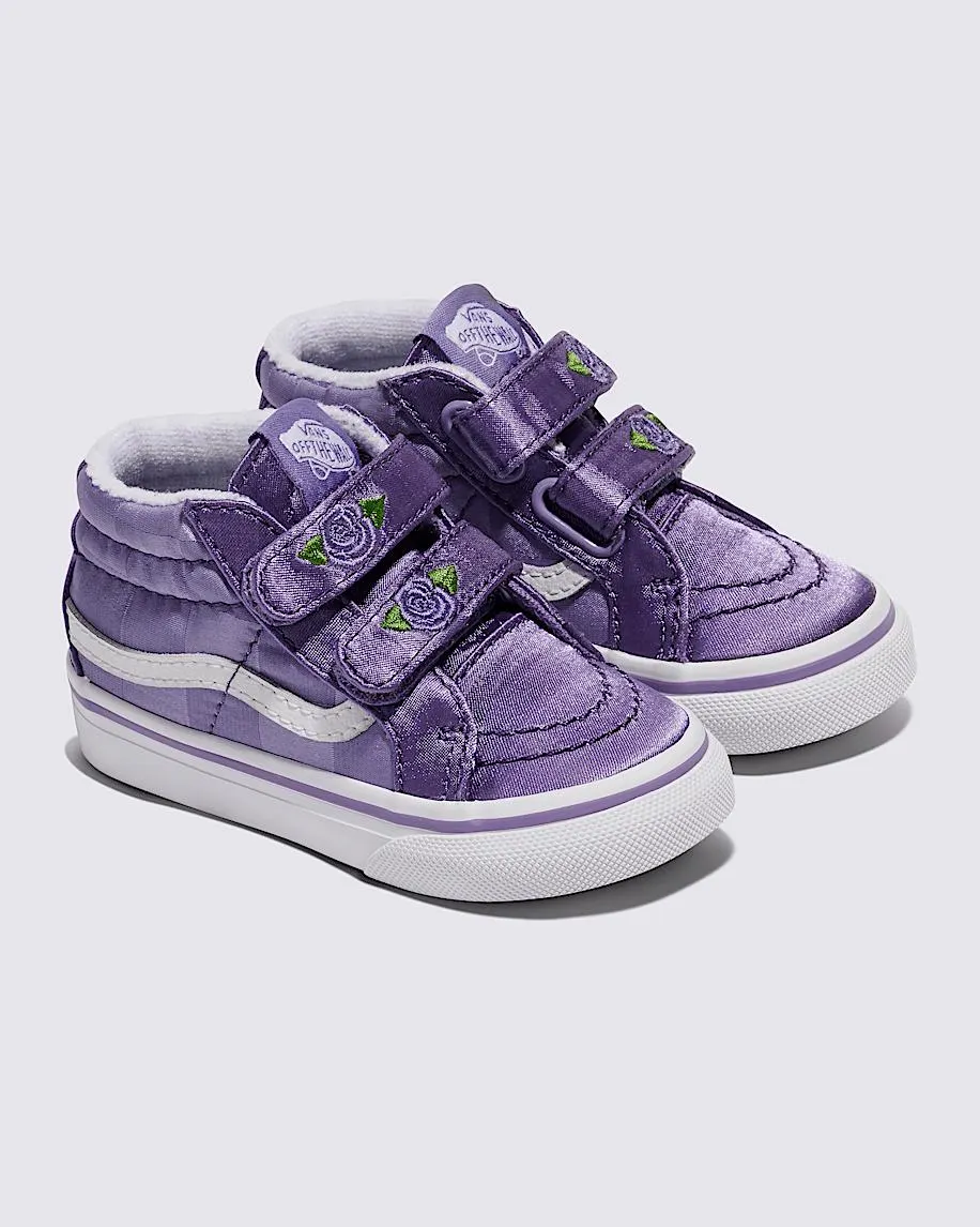 Toddler Sk8-Mid Reissue V Satin Shoe