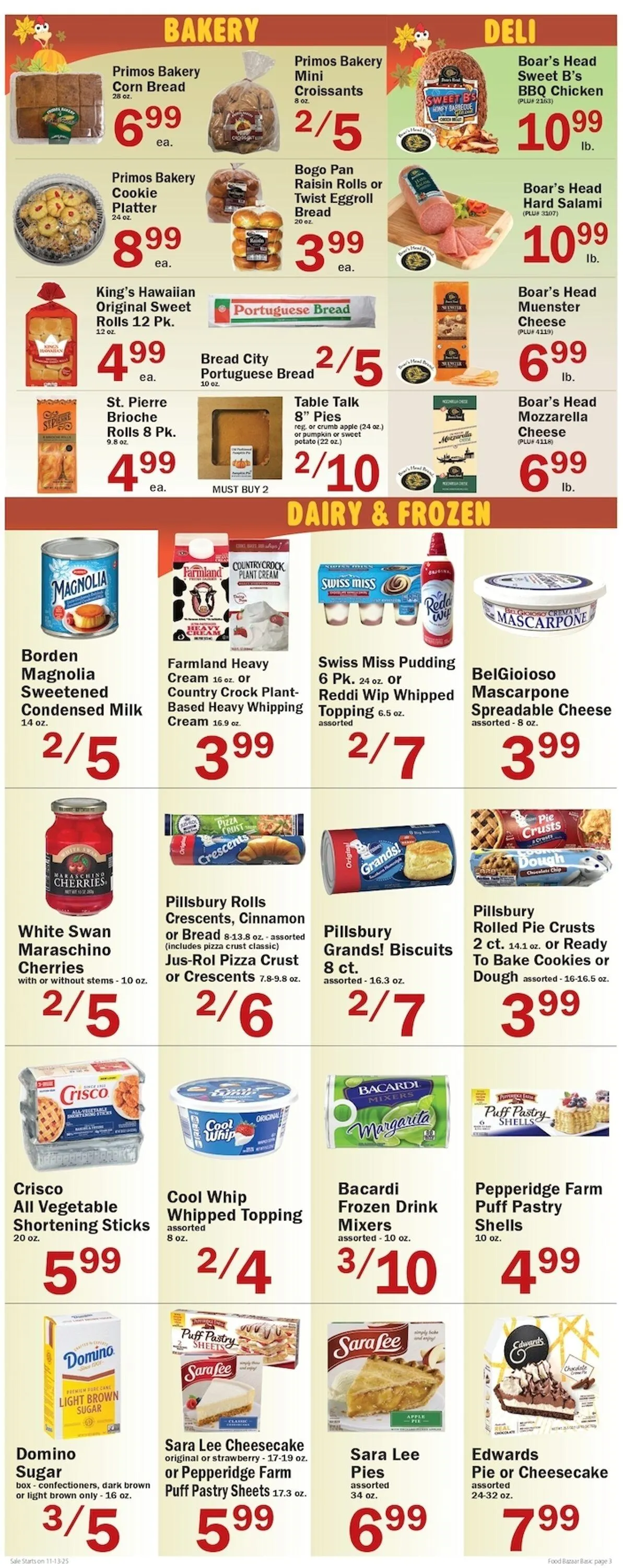 Catálogo de Food Bazaar Current weekly ad 13 de noviembre al 19 de noviembre 2025 - Página 3