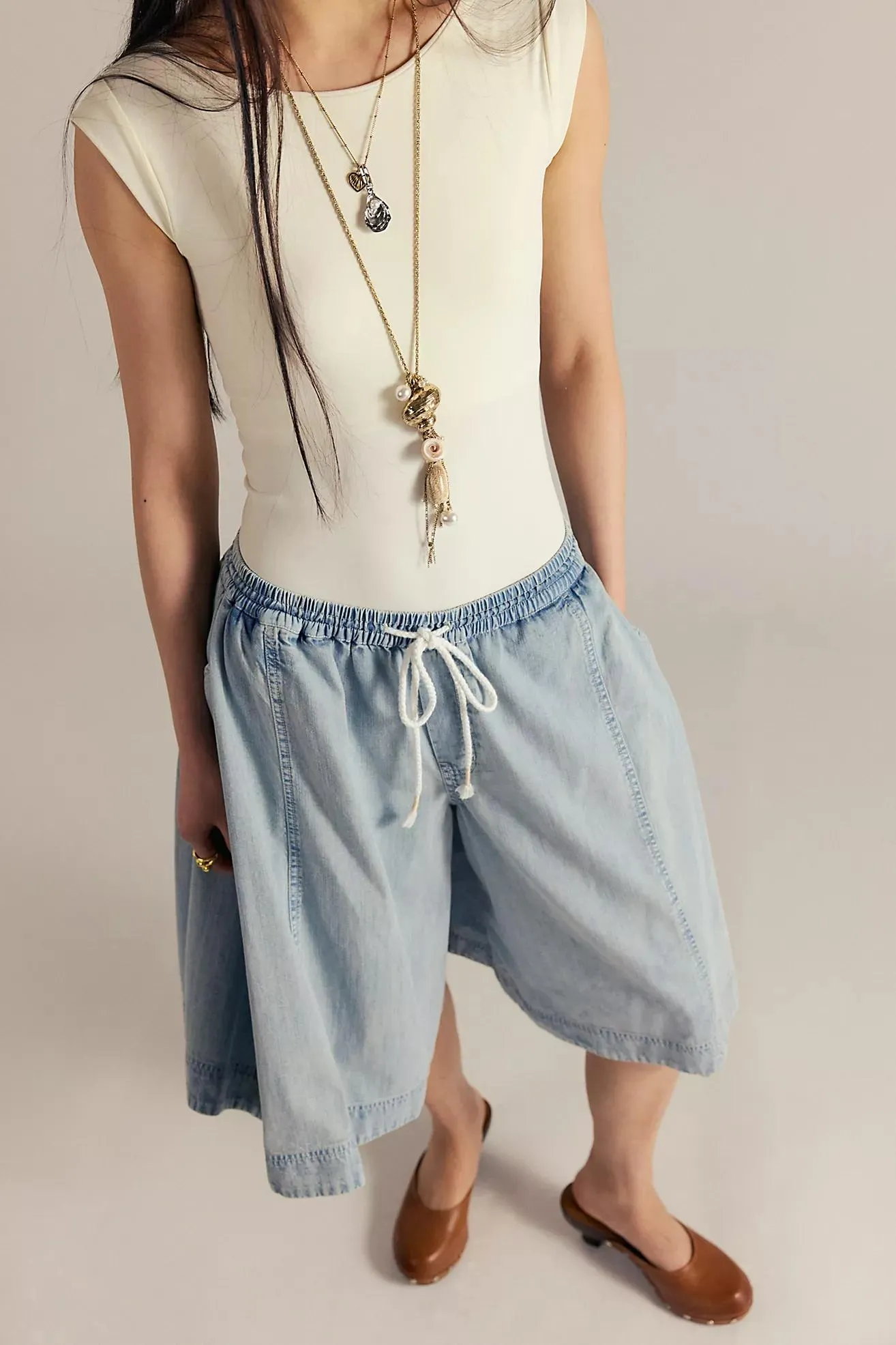 We The Free Distant Lover Culotte Jeans