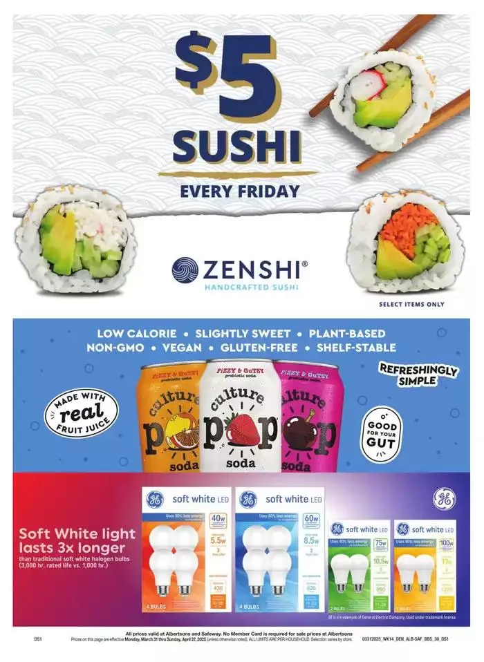 Weekly ad Albertsons - Denver - BBS from March 31 to April 27 2025 - Page 30