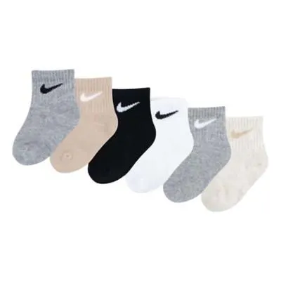 Infant Kids' Nike Baby/Toddler Swoosh 6 Pack 6 Pack Ankle Socks