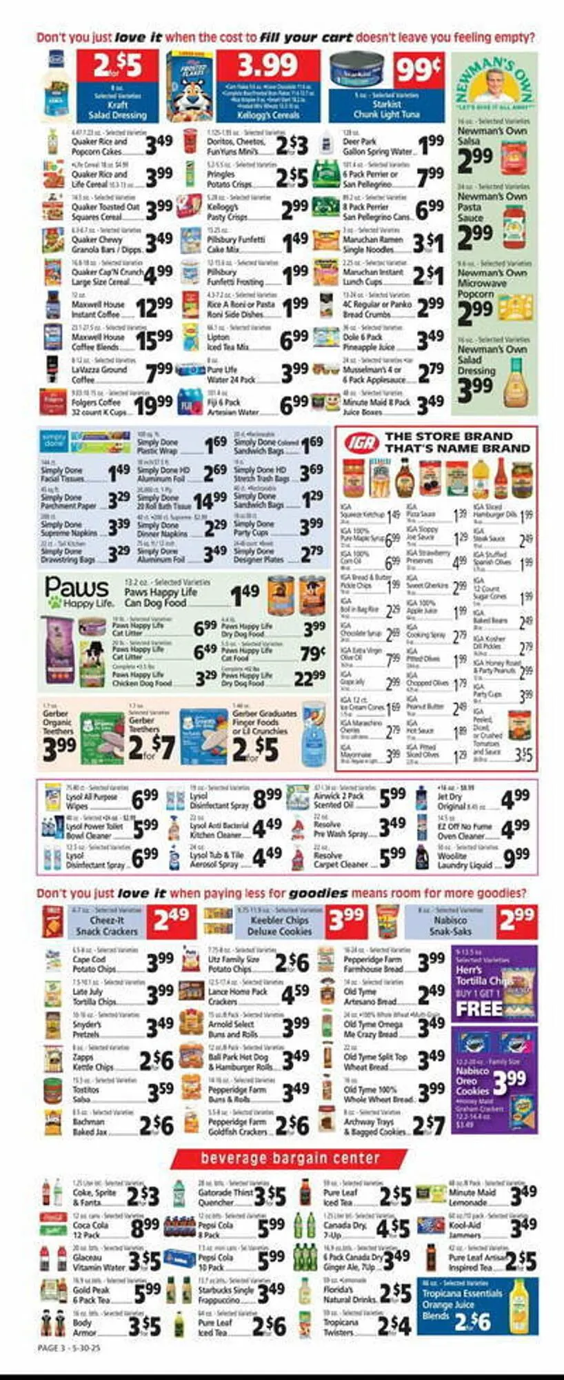 Weekly ad George's Market Weekly Ad from May 30 to June 5 2025 - Page 3