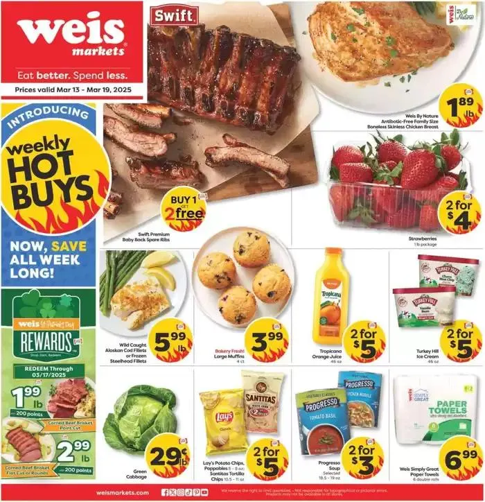 Weekly ad Great discounts on selected products from March 13 to March 19 2025 - Page 1