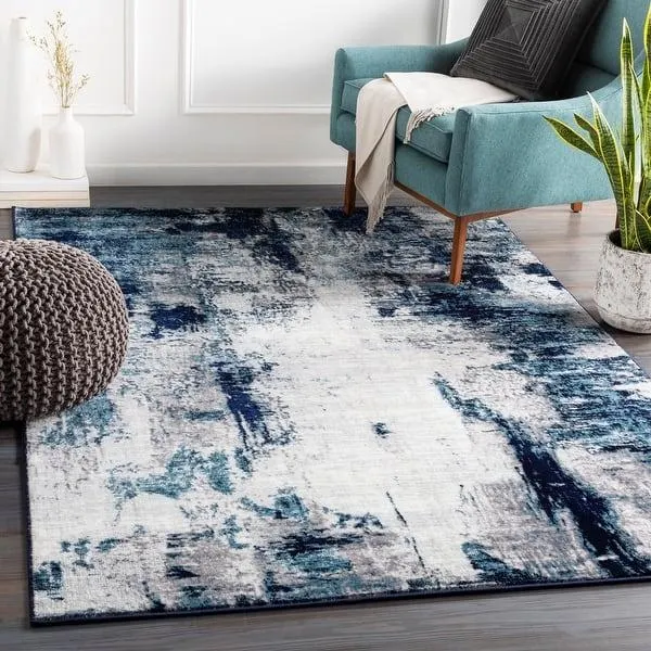 Livabliss Cooke Industrial Abstract Area Rug