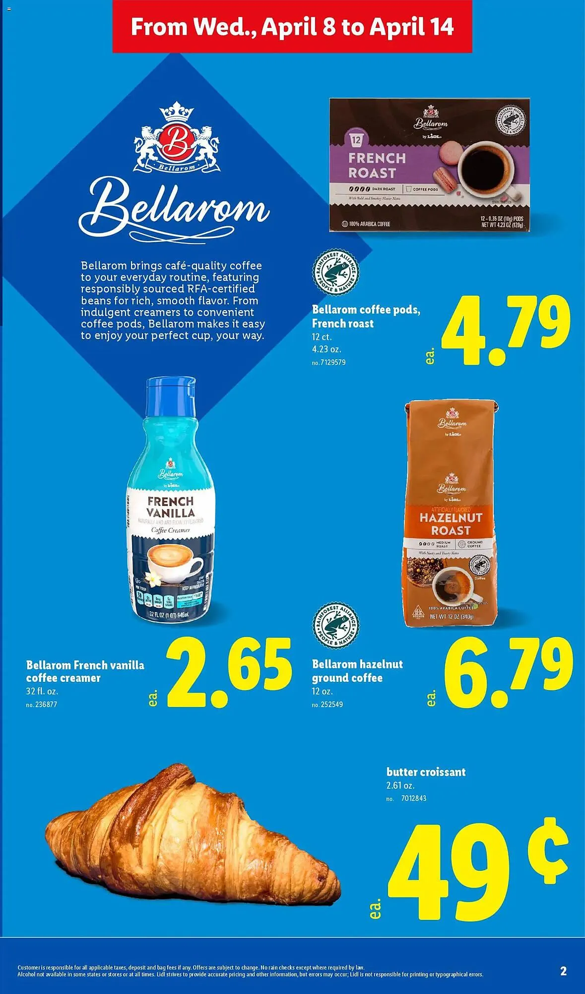 Weekly promotion Lidl weekly ad spanning from April 8 to April 14 2026 - Page 29 for Catalogue 365