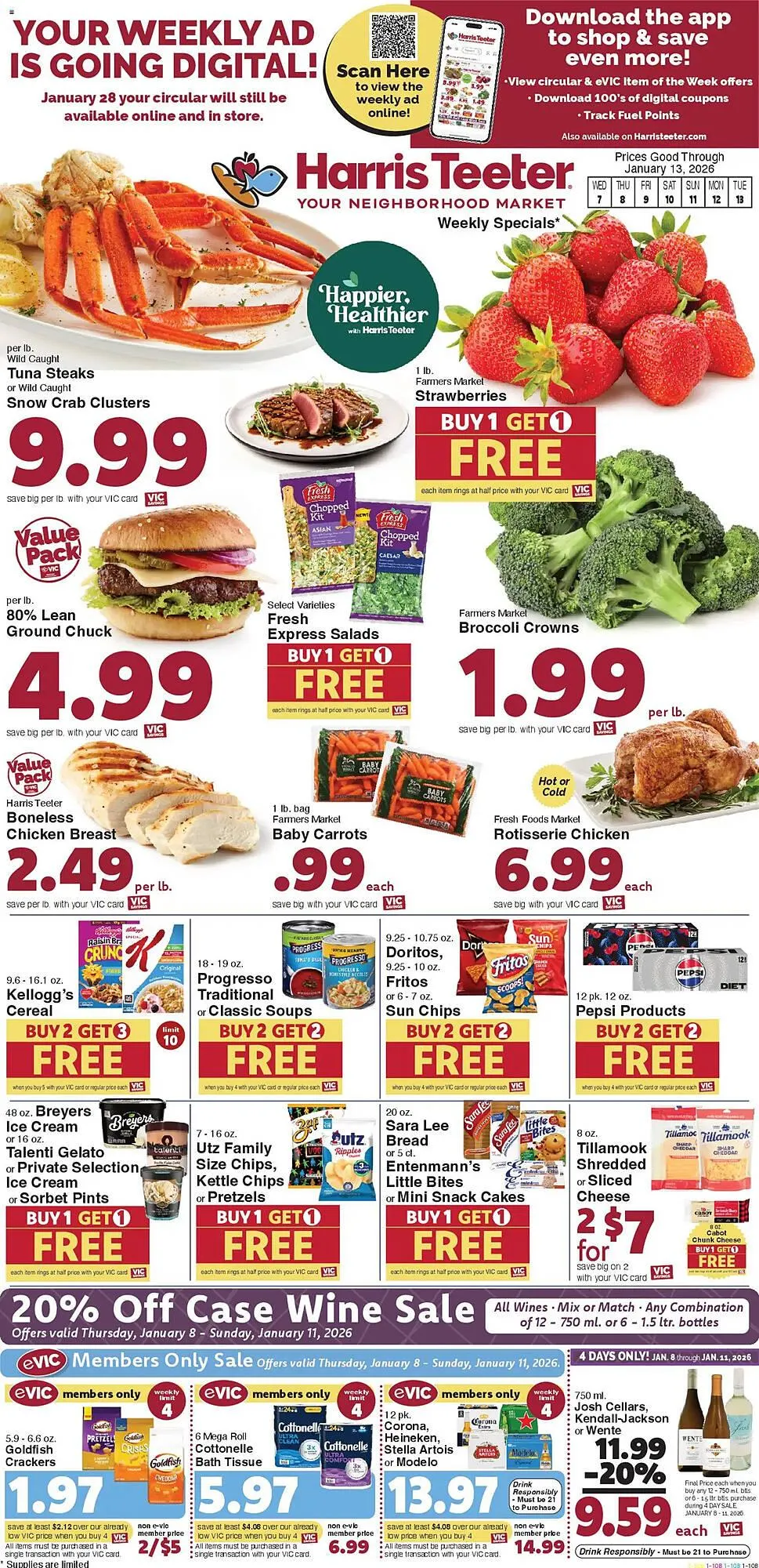 Weekly ad Harris Teeter weekly ad from January 7 to January 14 2026 - Page 1