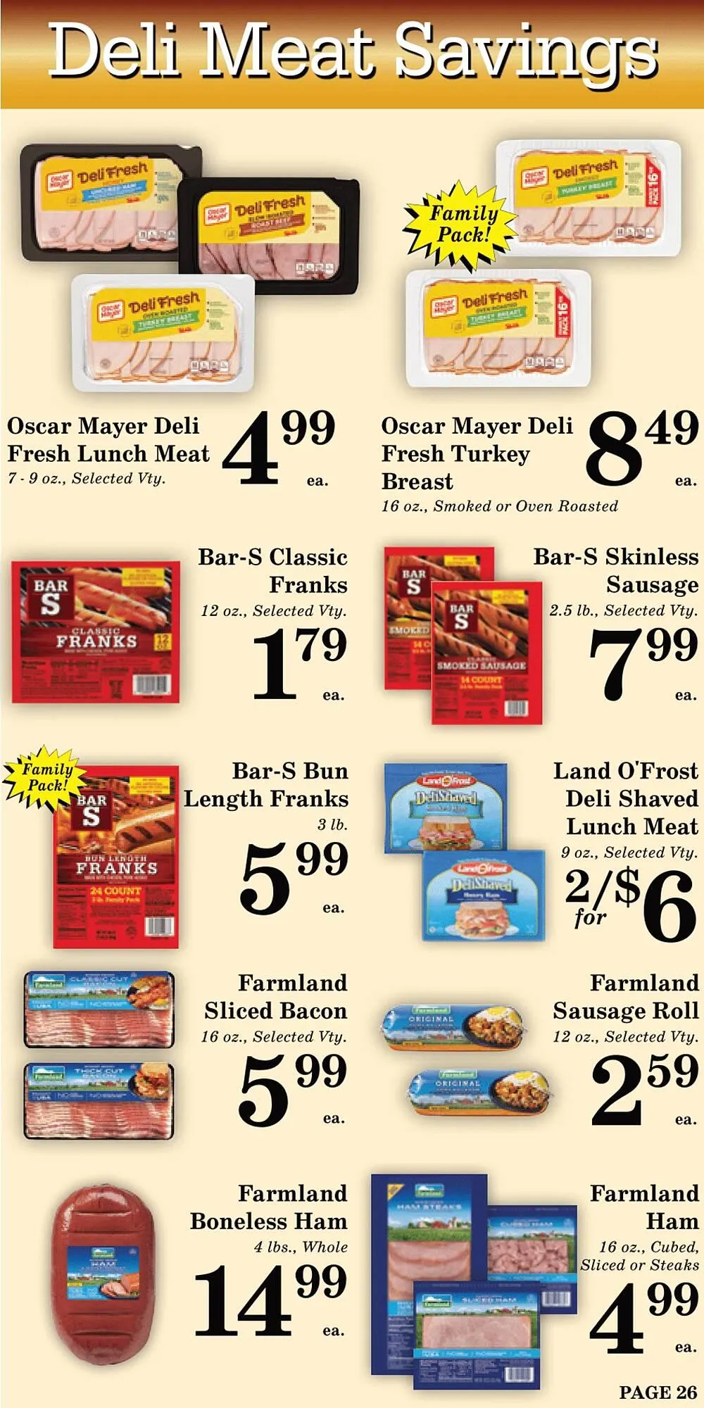 Weekly ad Harvest Foods weekly ad from December 3 to December 30 2025 - Page 27