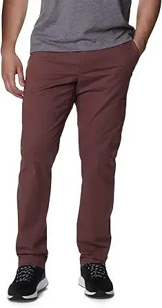 Columbia mens Pine Canyon Hiking Pants, Light Raisin, 38W x 34L US