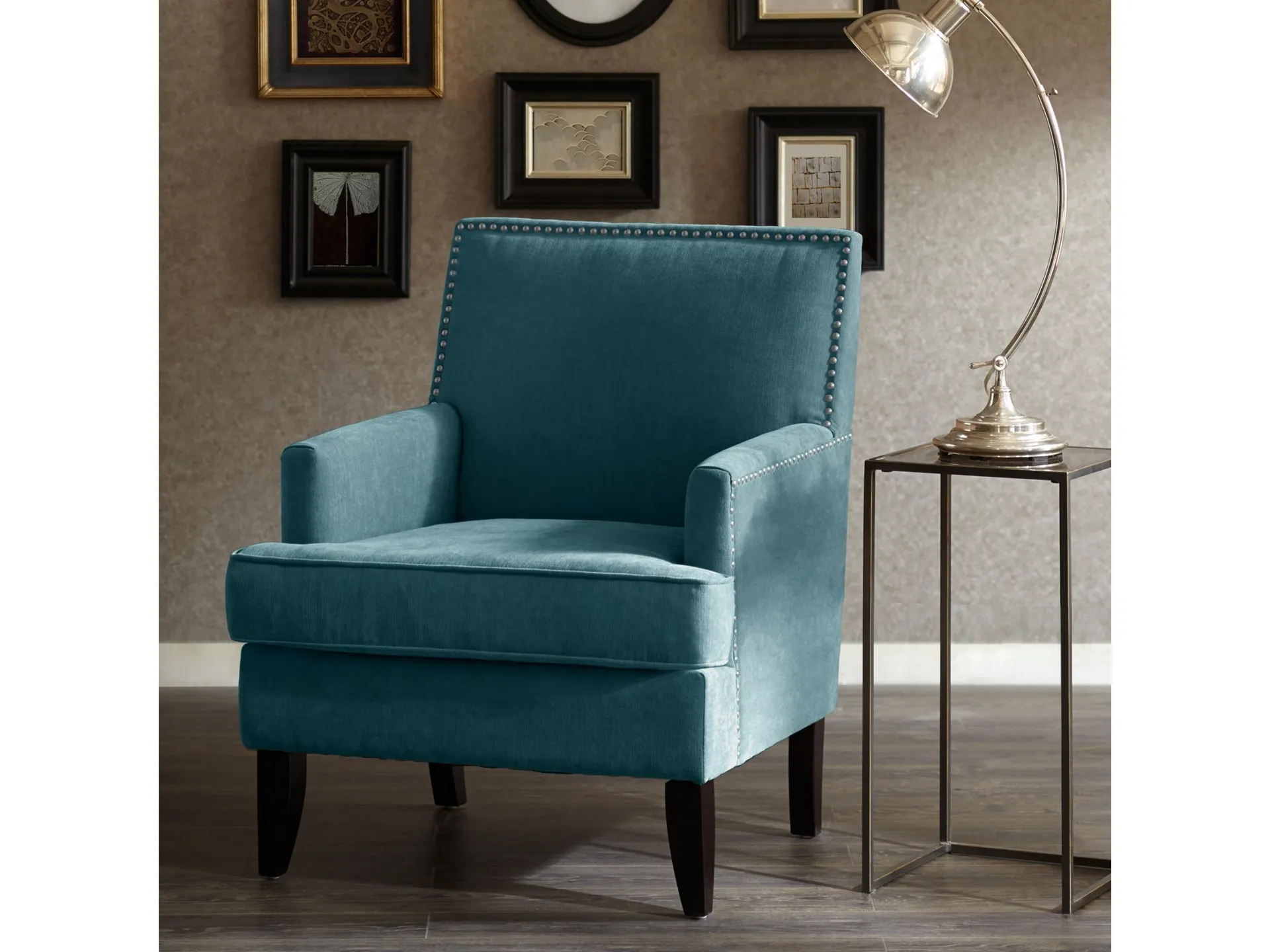 Robin Track Arm Club Chair