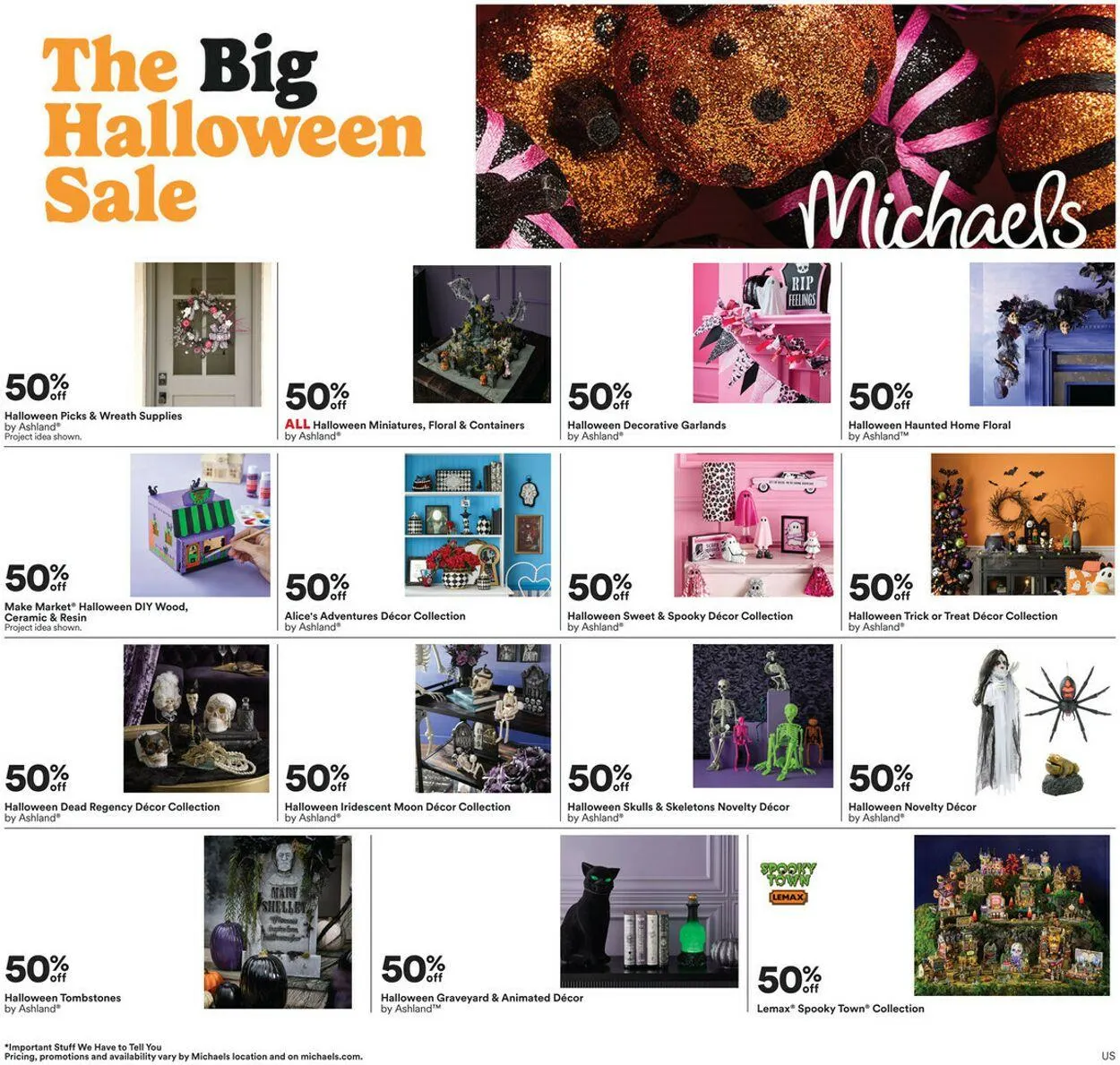 Weekly ad Michaels Current weekly ad from October 5 to October 11 2025 - Page 1