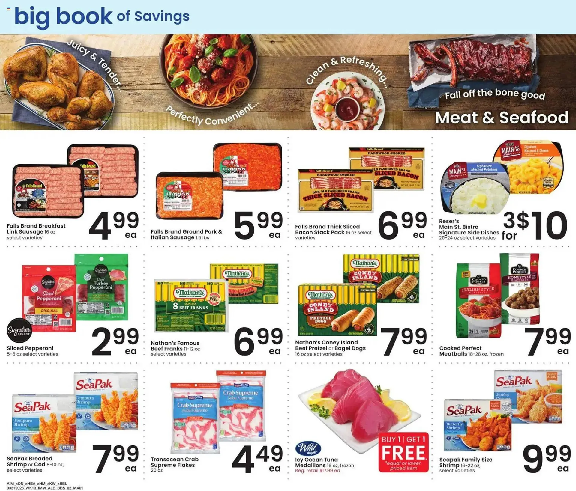 Weekly promotion Albertsons weekly ad spanning from March 31 to April 28 2026 - Page 2 for Catalogue 365