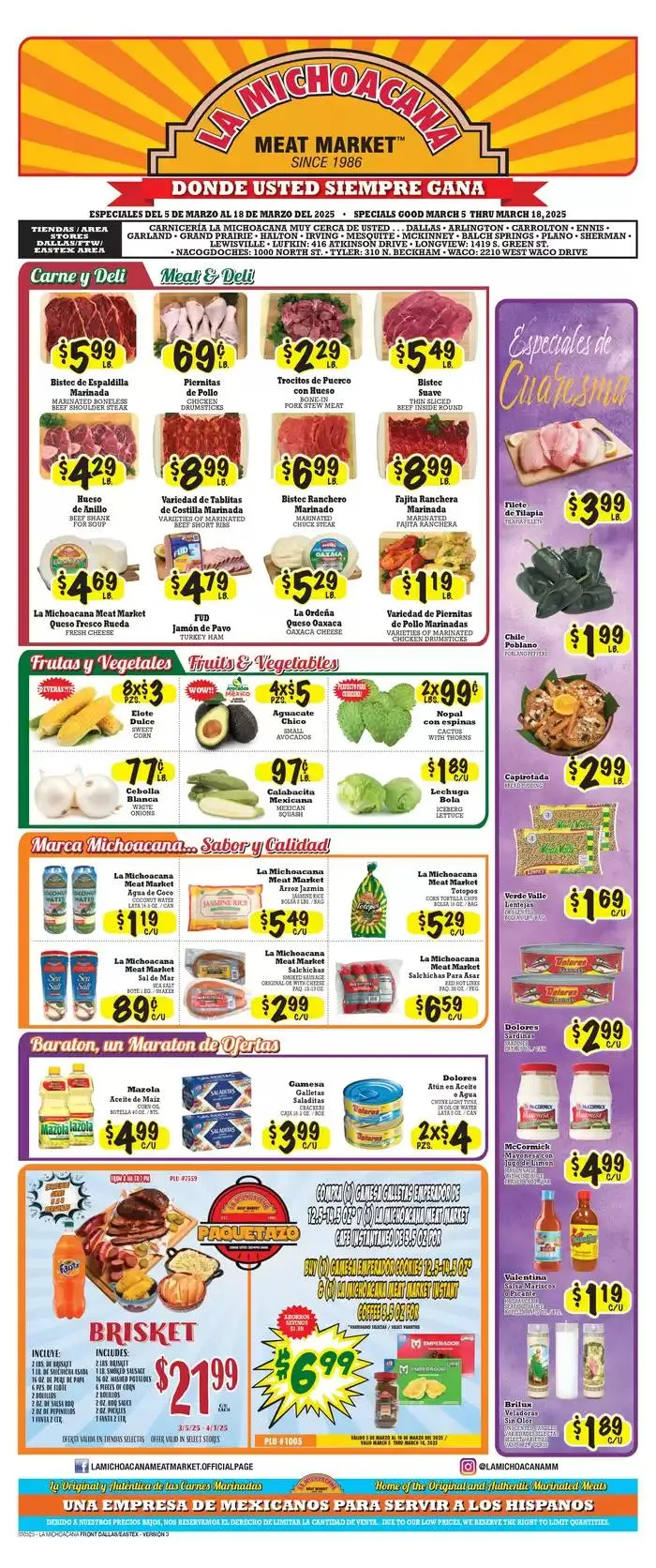 Weekly ad Attractive special offers for everyone from March 9 to March 23 2025 - Page 1