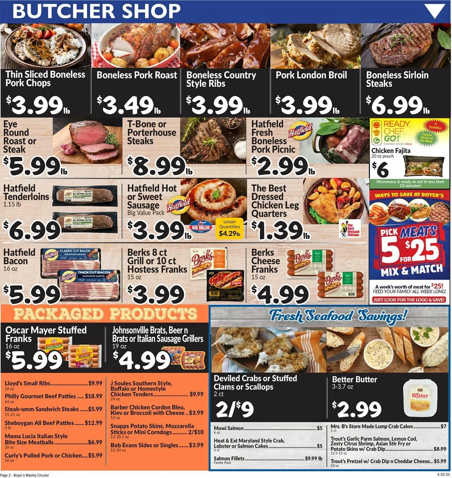 Weekly ad Boyer's Food Markets Weekly Ad from April 20 to April 26 2025 - Page 4