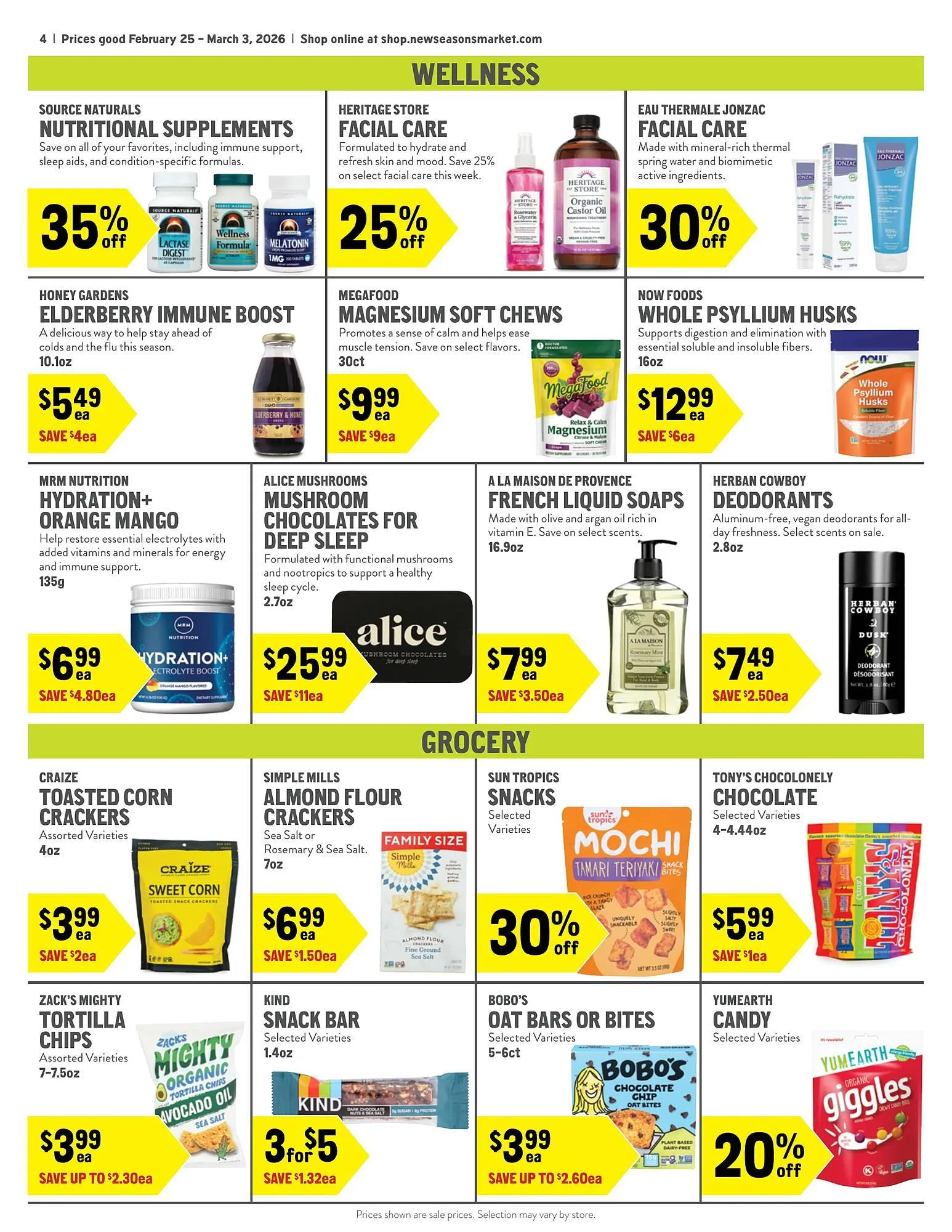 Weekly ad New Seasons Market weekly ad from February 25 to March 3 2026 - Page 4