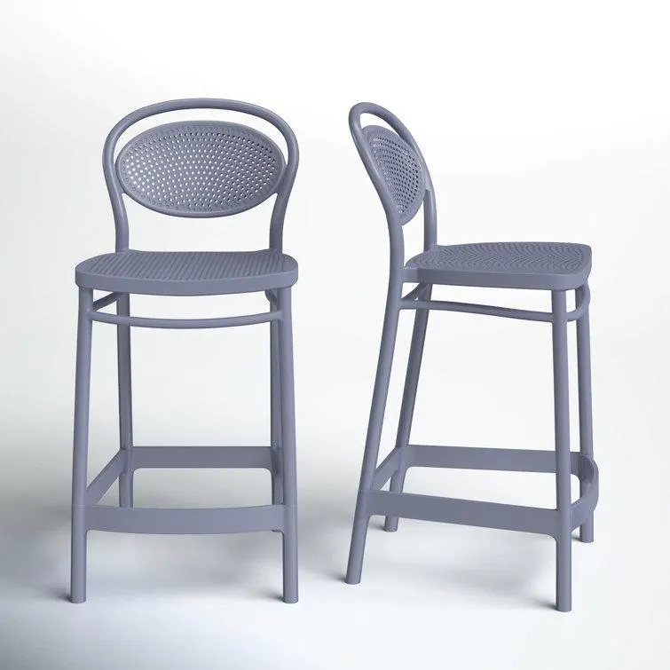 Farrah Outdoor Bar Stool (Set of 2)