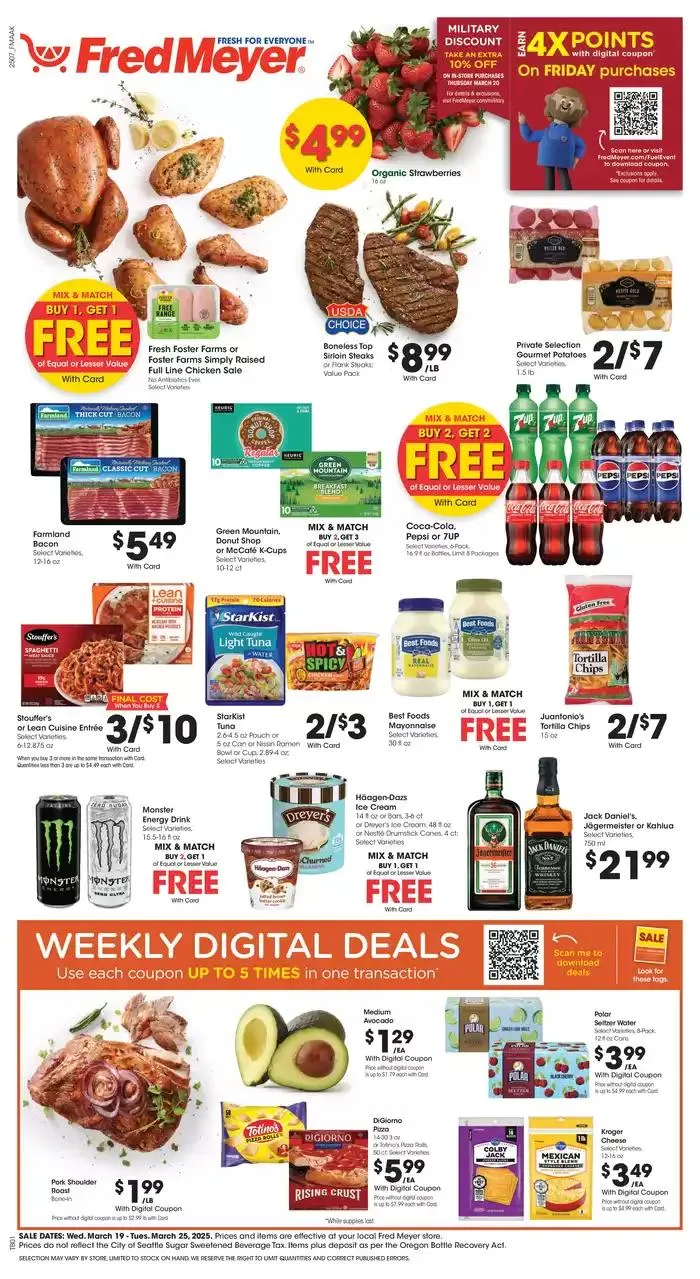 Weekly ad Great offer for all customers from March 19 to March 25 2025 - Page 1