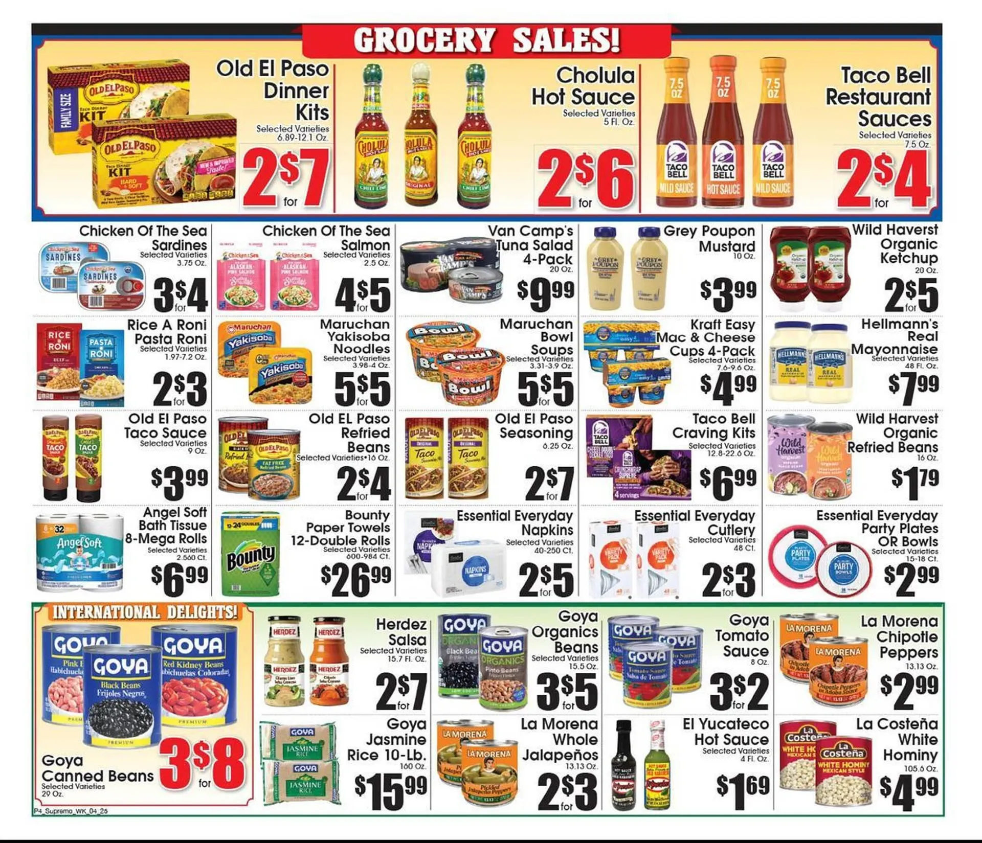 Weekly ad Supremo Foods Inc weekly ad from April 25 to May 1 2026 - Page 4
