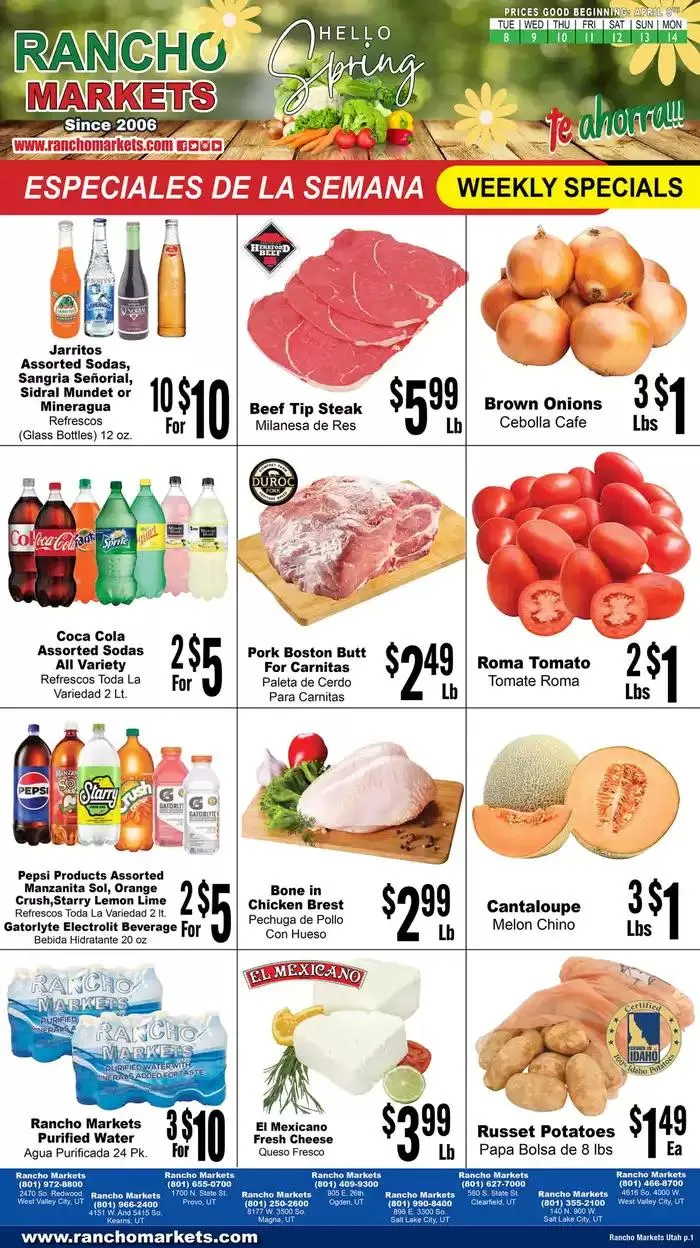 Flyer Rancho Markets - 1