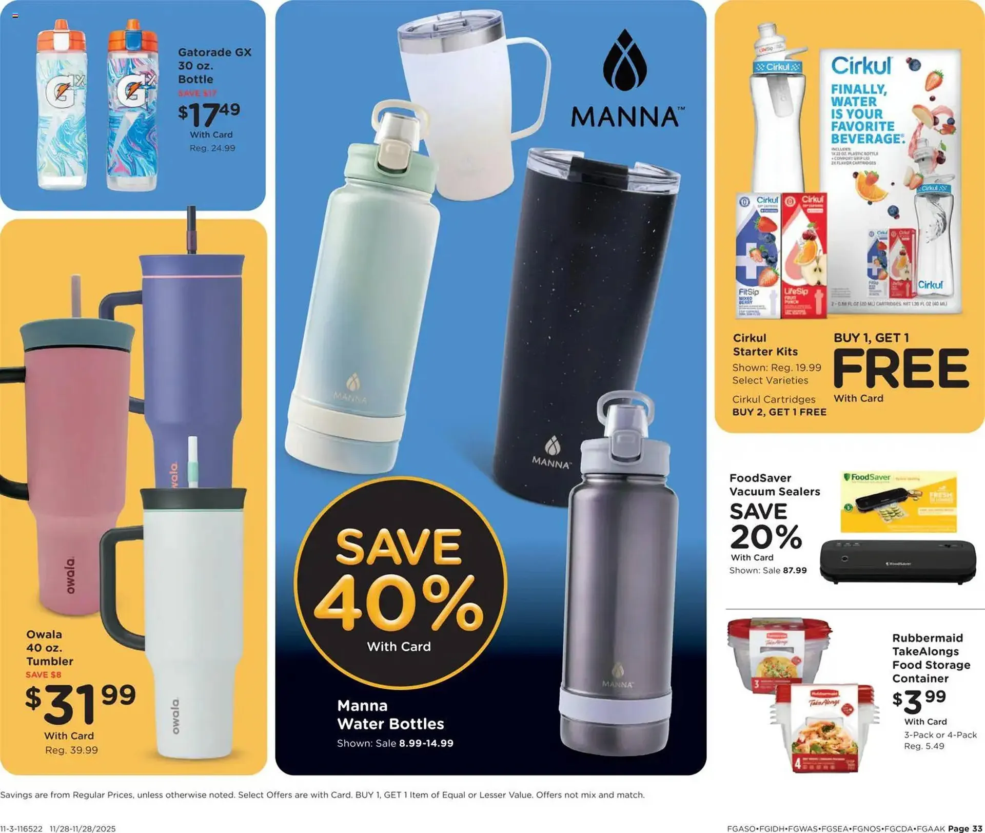 Weekly promotion Fred Meyer weekly ad spanning from November 12 to November 28 2025 - Page 34 for Catalogue 365