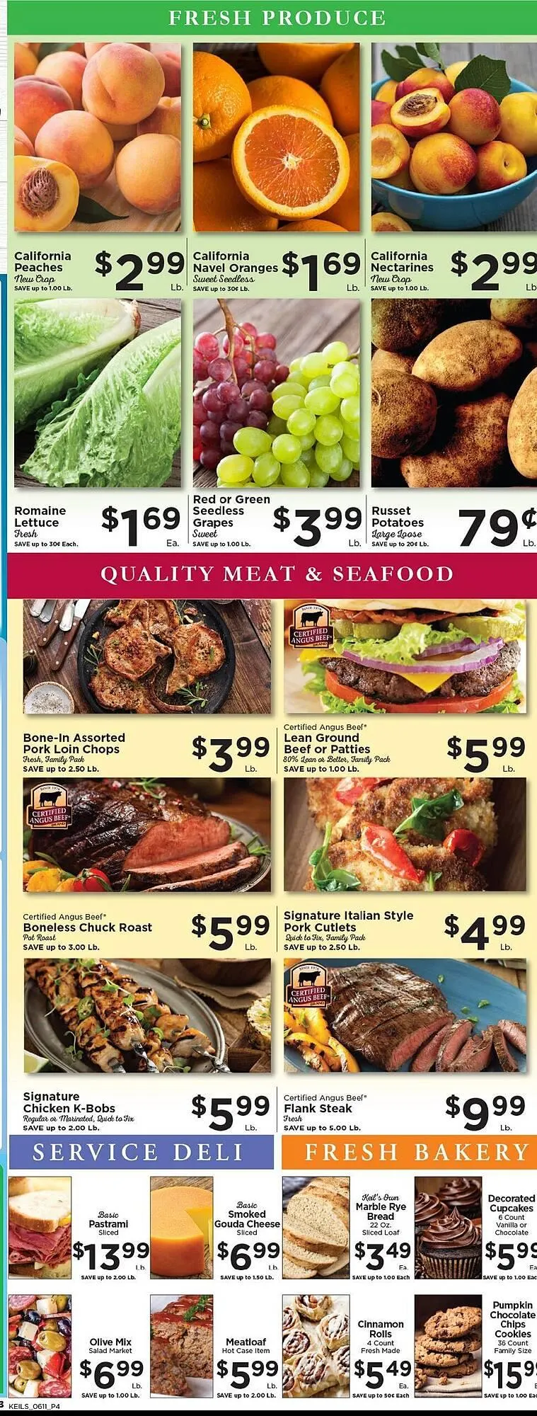 Weekly ad Keil's Fresh Food Stores Weekly Ad from June 11 to June 17 2025 - Page 4
