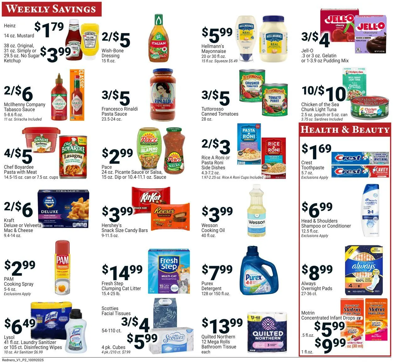 Weekly ad Redner’s Warehouse Market Current weekly ad from October 9 to October 15 2025 - Page 2