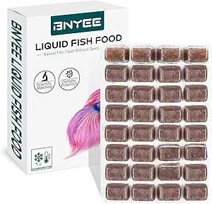 Liquid Fish Food - Consisting of Non-Living Brine Shrimp Without Refrigeration for Fry/Larvae/Small, Corals, Jelly, Seahorses, and Other Aquarium Fish