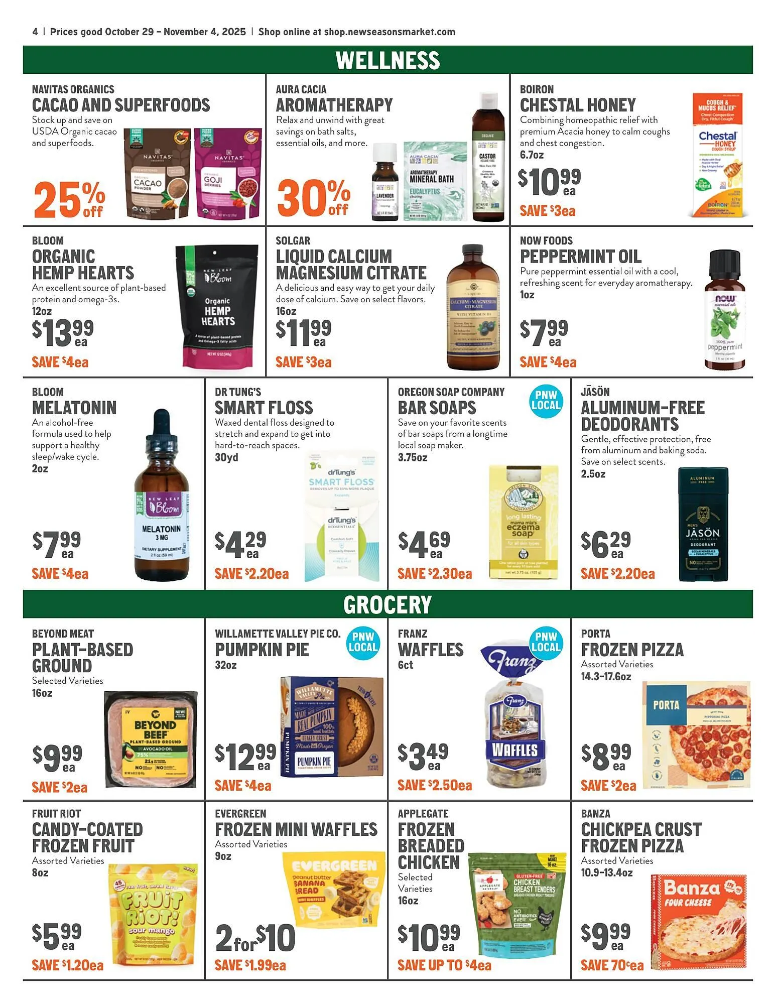 Weekly ad New Seasons Market weekly ad from October 29 to November 4 2025 - Page 4