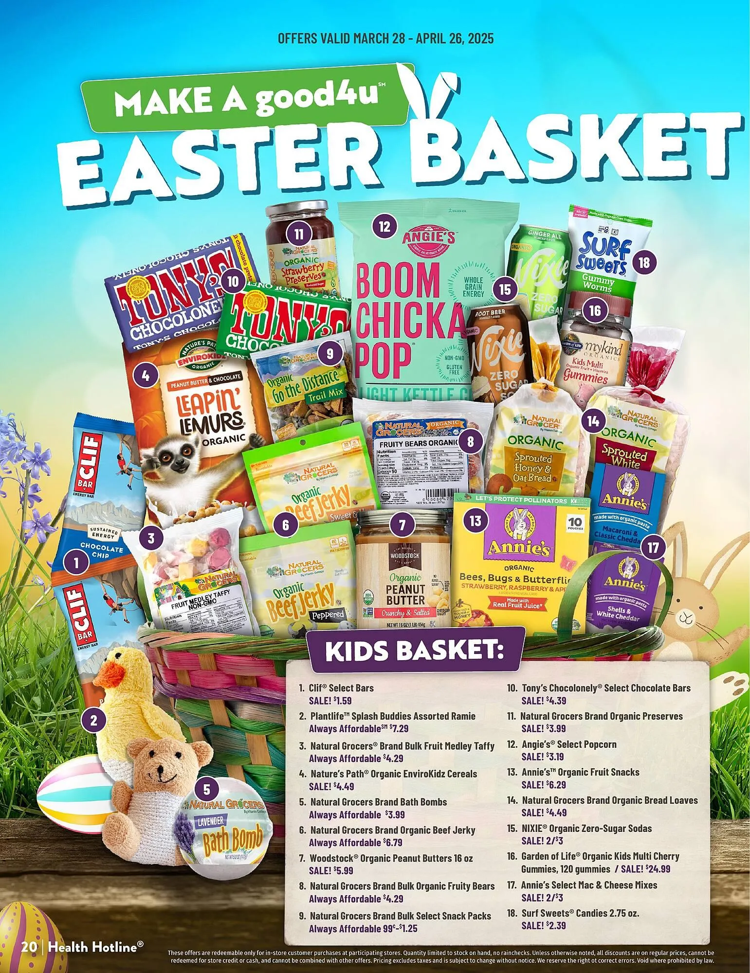 Weekly ad Natural Grocers ad from April 18 to April 26 2025 - Page 20