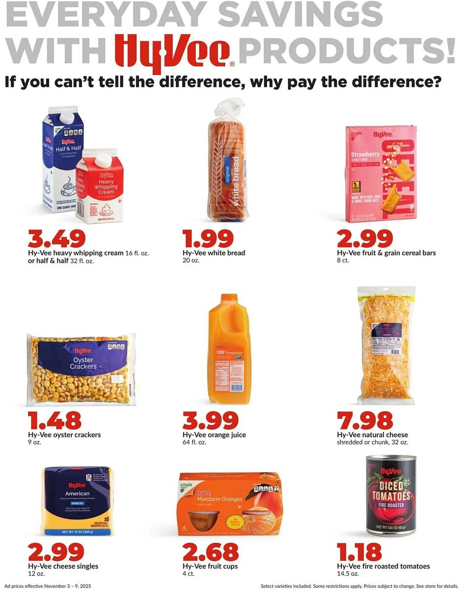 Weekly ad Hy-Vee weekly ad from November 3 to November 30 2025 - Page 19