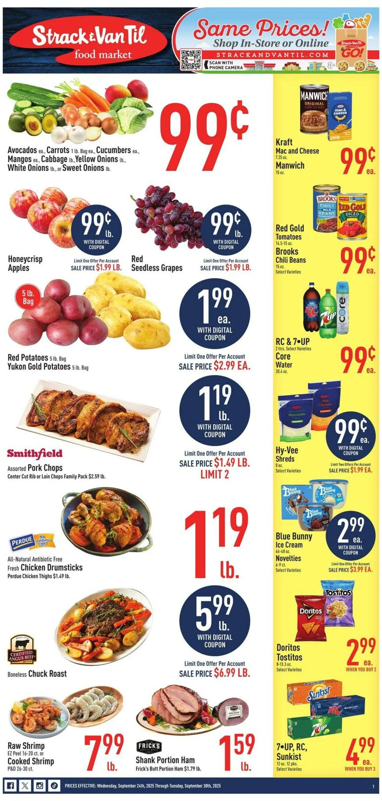 Weekly ad Strack & Van Til Current weekly ad from September 24 to September 30 2025 - Page 1