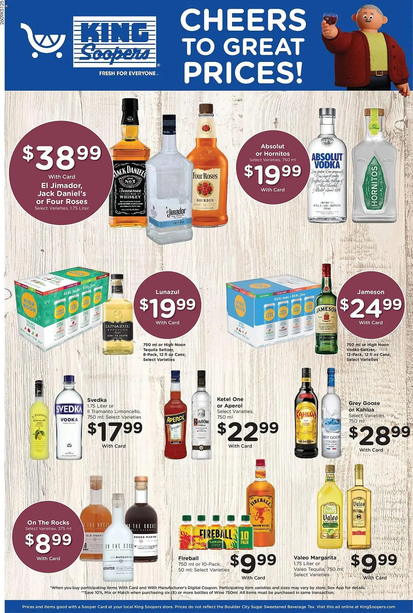 Weekly promotion King Soopers weekly ad spanning from April 8 to April 14 2026 - Page 1 for Catalogue 365