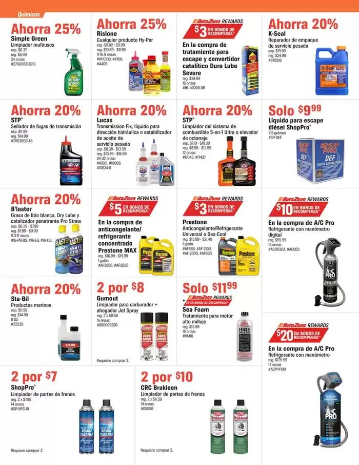 Weekly ad Weekly Ad AutoZone from April 8 to May 5 2025 - Page 4