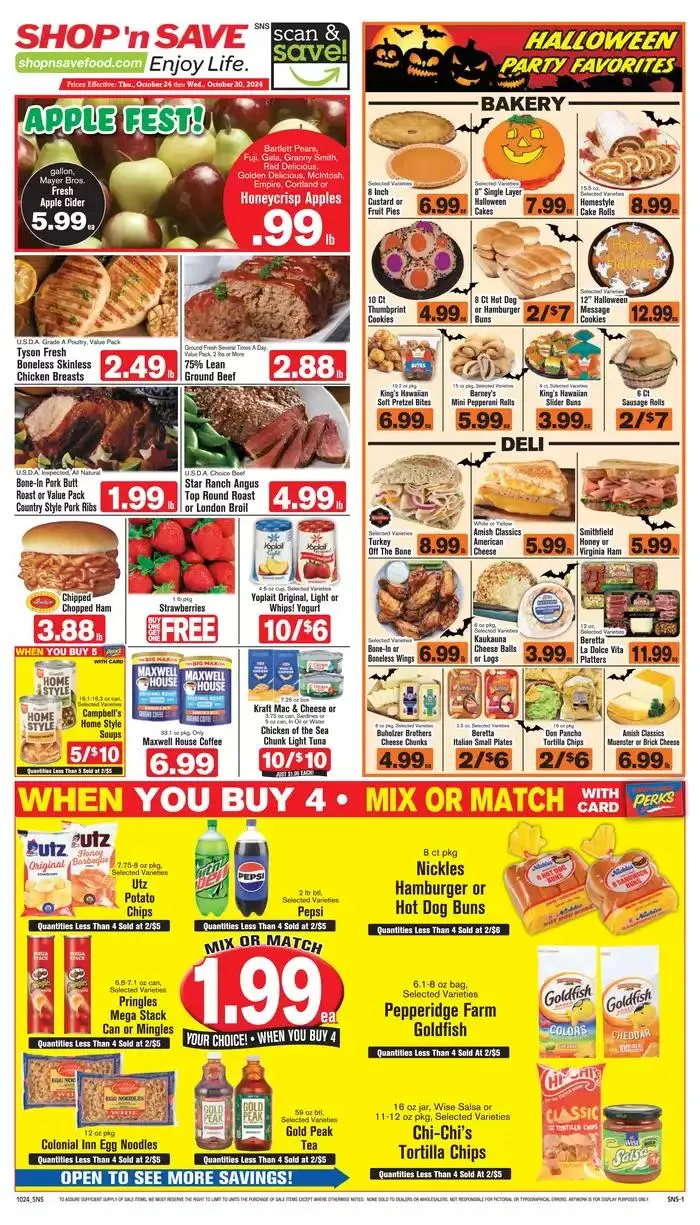 Weekly ad Current special promotions from October 22 to November 5 2024 - Page 1