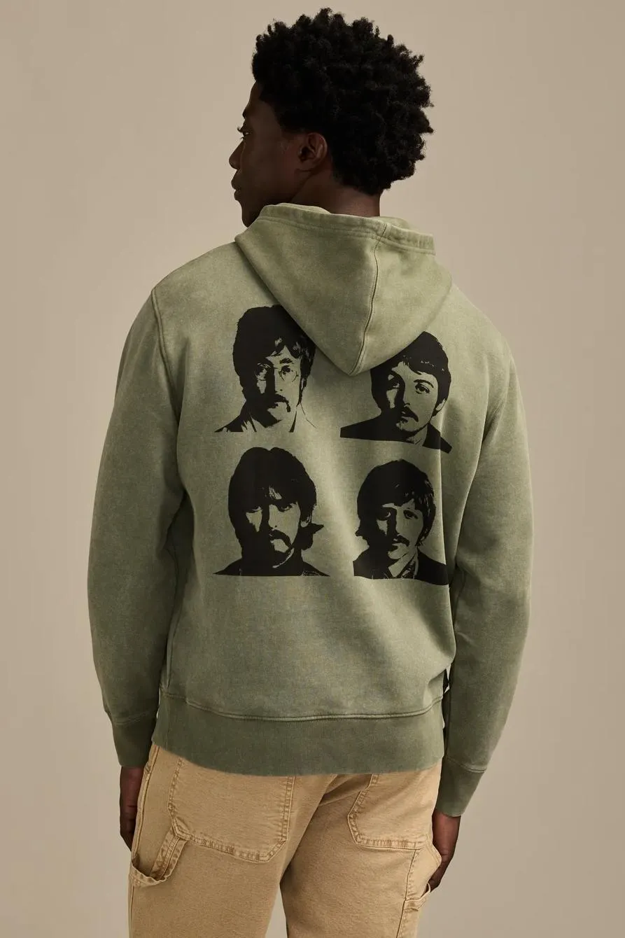 the beatles logo hoodie