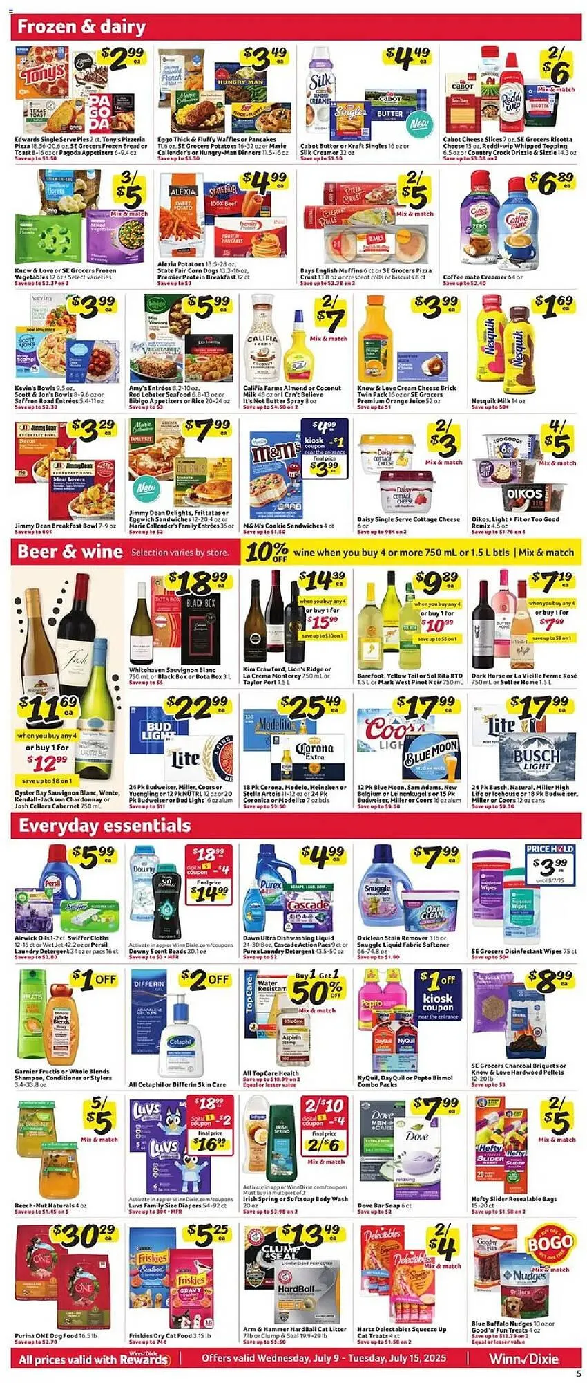 Weekly ad Winn Dixie Weekly Ad from July 9 to July 15 2025 - Page 7