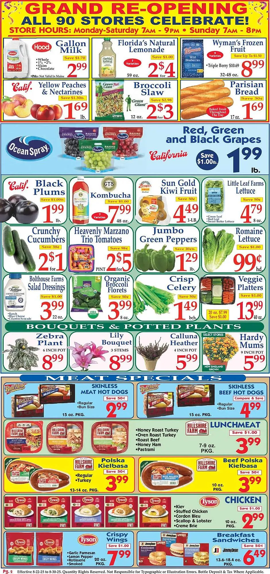 Weekly ad Market Basket Weekly Ad from August 22 to August 30 2025 - Page 2