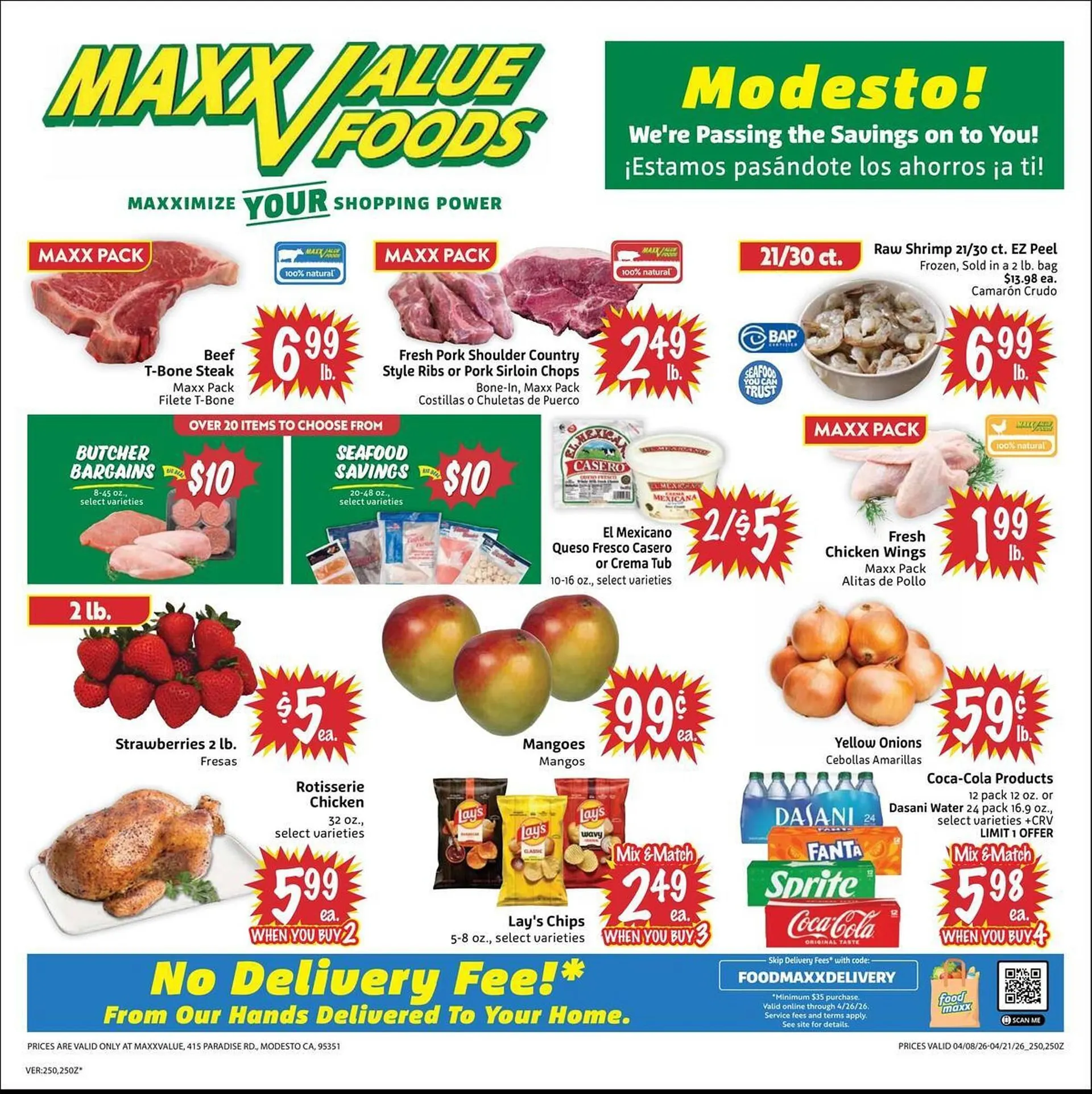 Weekly ad Foodmaxx weekly ad from April 8 to April 21 2026 - Page 1