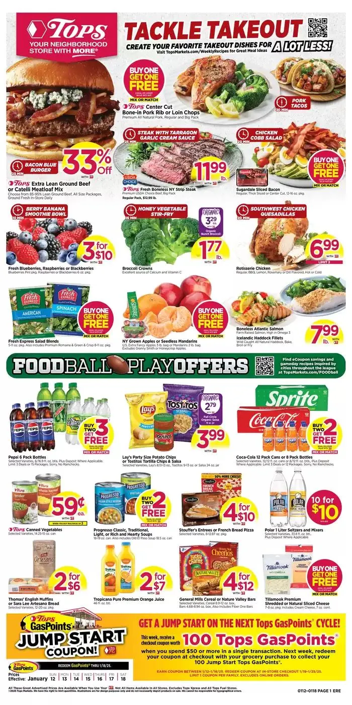 Weekly ad Wide range of offers from January 12 to January 18 2025 - Page 1