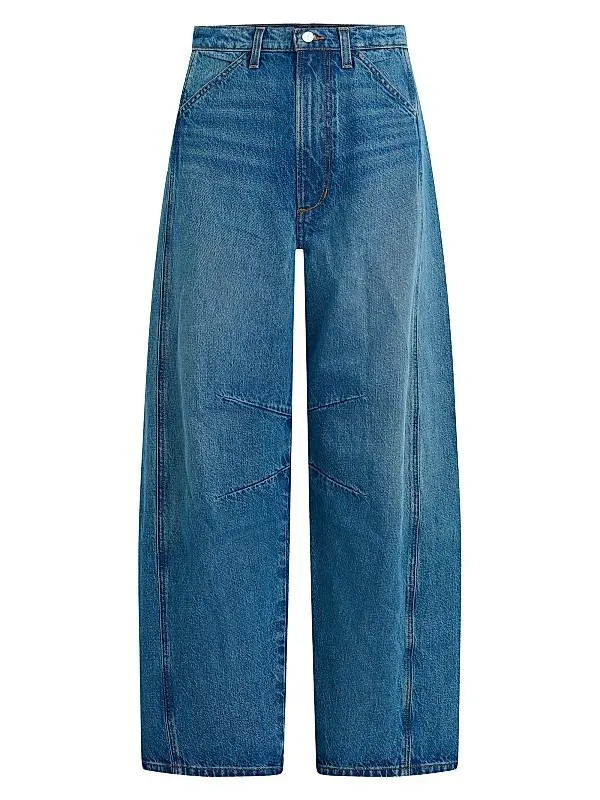 The Bowie Barrel-Leg Jeans