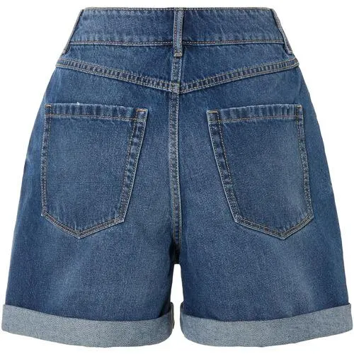 Esmara® ladies' denim shorts, medium blue