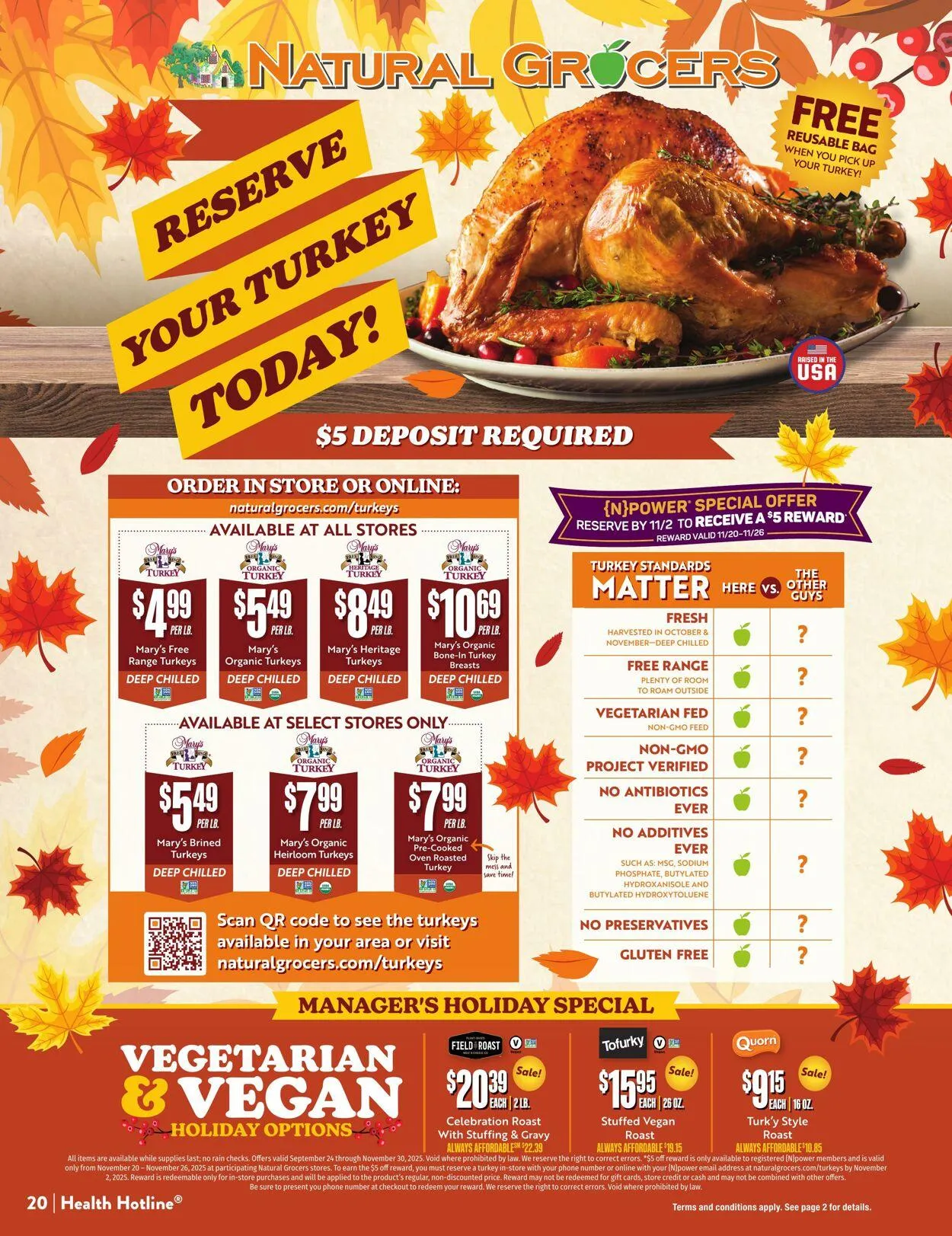 Weekly ad Natural Grocers from September 24 to October 17 2025 - Page 20