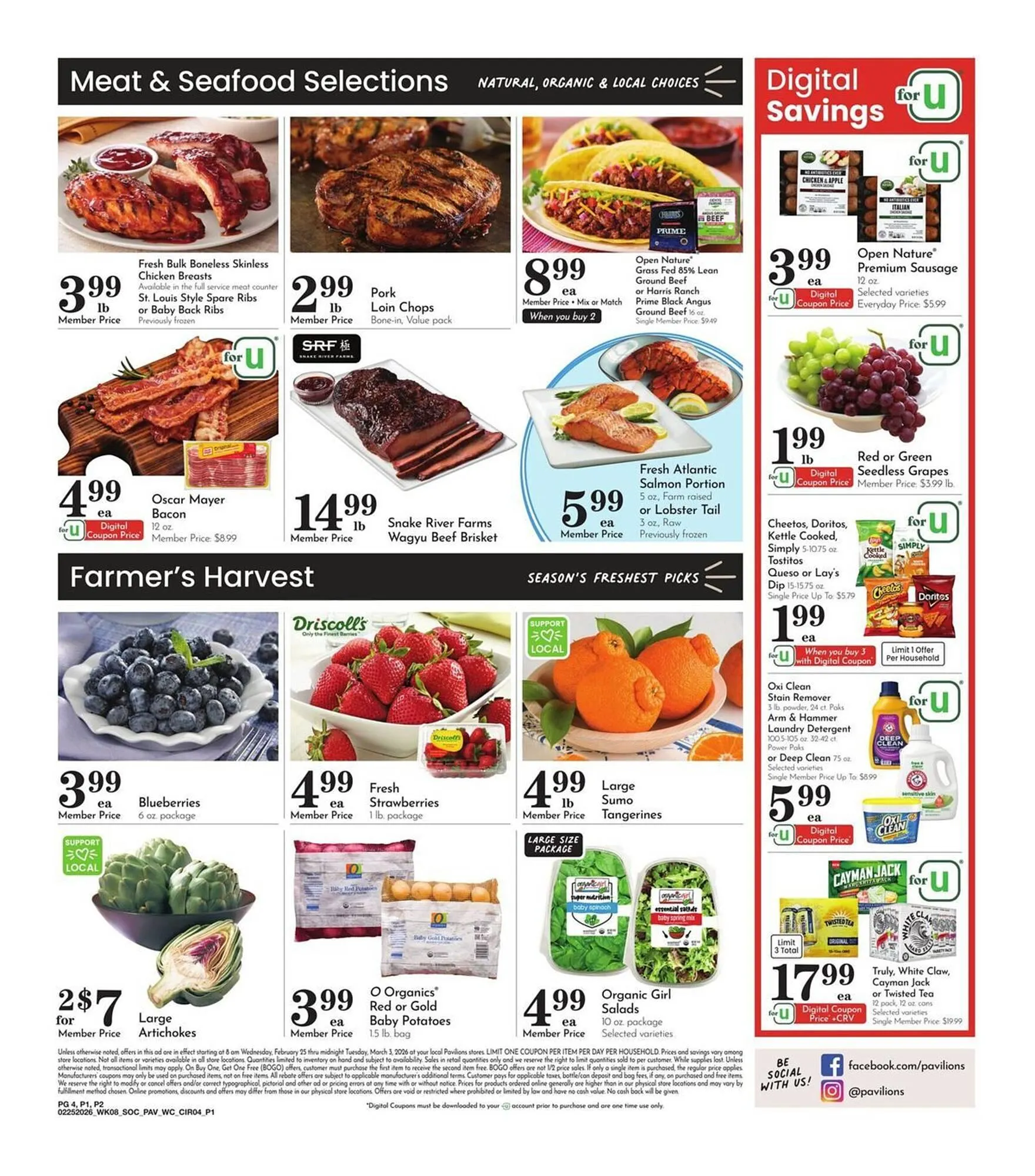 Weekly ad Pavilions weekly ad from February 25 to March 3 2026 - Page 4