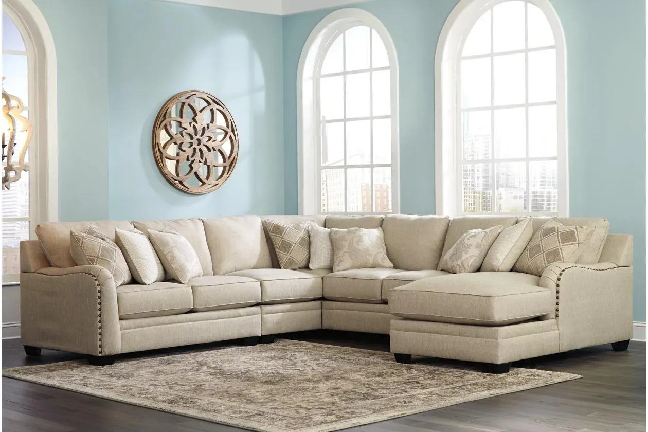 Luxora 5-Piece Sectional with Chaise