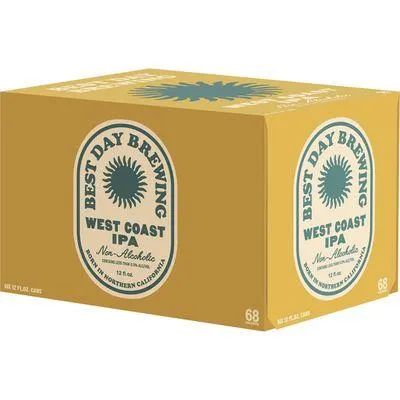 Best Day Brewing West Coast IPA Non-Alcoholic Beer